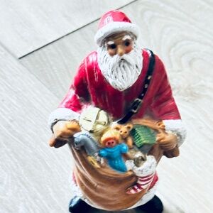 Festive Santa Claus Holiday Decor Figurine